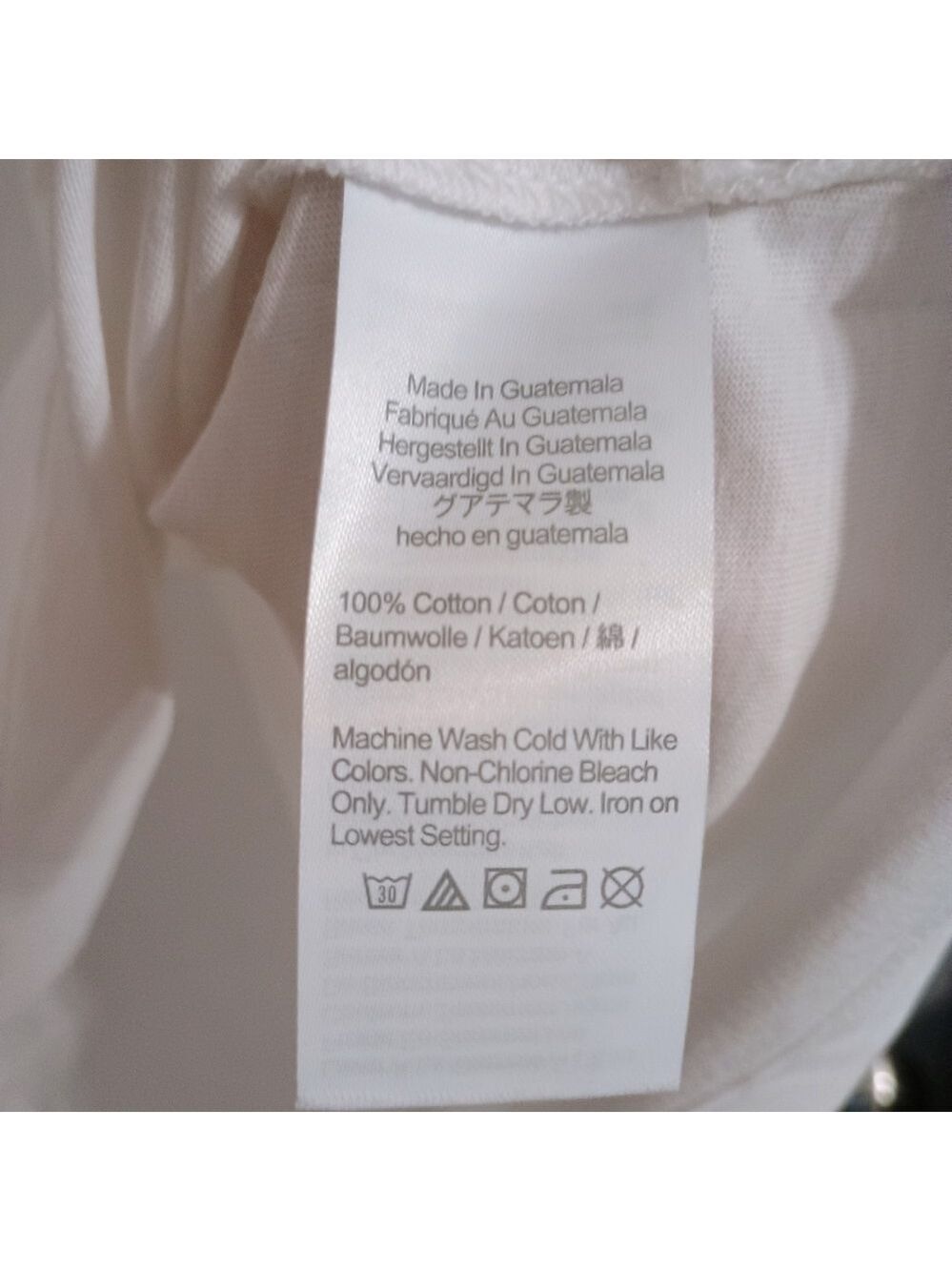 NWT J. Crew White Short Sleeve Tee with USA Swimming Graphic Preppy Size XXL 2XL - Picture 5 of 6